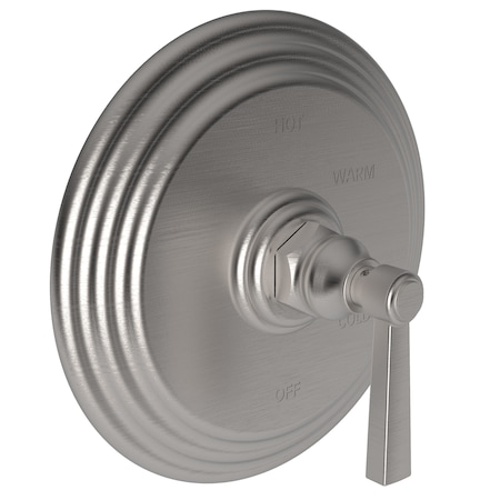 Newport Brass Pressure Shower Trim Plate W/ Handle.Less Showerhead, Arm And Flange, SS 4-914BP-20